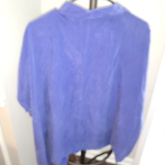 Chico's Shirt Dolman Sleeve Top Plus Size 2/3 Boho Oversized Fit - Picture 3 of 12